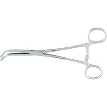 MILTEX MIXTER Forceps, 7-1/4" (18.4 cm), fully curved. MFID: 7-202