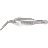 MILTEX DIETHRICH Micro Bulldog Clamp, 1-3/4" (44mm), angled jaws 8 mm X 1.2 mm. MFID: 7-315