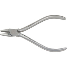 MILTEX V-Stop Wire Forming Pliers, Length= 4-3/4" (121 mm). MFID: 74-321