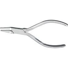 MILTEX Peeso Pliers, Tapered Jaws, 5" (127 mm). MFID: 74-40