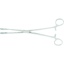 MILTEX FOERSTER Sponge Forceps, 9-1/2" (24.1 cm), straight, smooth jaws. MFID: 7-602