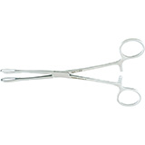 MILTEX FOERSTER Sponge Forceps, 7" (180mm), straight, serrated jaws. MFID: 7-604