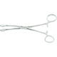 MILTEX FOERSTER Sponge Forceps, 7" (17.8 cm), curved, serrated jaws. MFID: 7-614