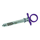 MILTEX GripRite Dental Aspirating Syringe CW, Purple Silicone Grips. MFID: 76-33