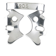 MILTEX Dental Dam Clamp, Upper Molars, Style 205. MFID: 76D-205