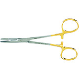 MILTEX OLSEN-HEGAR Needle Holder with Suture Scissors, 5-1/2" (140mm), Tungsten Carbide, serrated jaws. MFID: 8-15TC