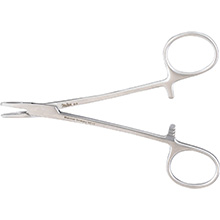 MILTEX COLLIER Needle Holder, 5" (126mm), fenestrated jaws. MFID: 8-2