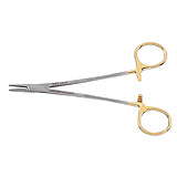 MILTEX CRILE-WOOD Needle Holder, 7" (180mm), Tungsten Carbide, Straight, Serrated Jaws. MFID: 8-51TC