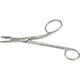 MILTEX GILLIES-SHEEHAN Needle Holder with Suture Scissors, 6-1/2" (16.5 cm), straight, one fenestrated jaw. MFID: 8-58