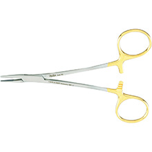 MILTEX PAR Needle Holder, 5", delicate serrated jaws, 16000 teeth PSI, Carb-N-Sert. MFID: 8-5TC