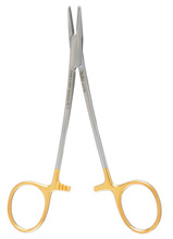 MILTEX WEBSTER Needle Holder, 4-7/8" (125mm), Tungsten Carbide, with smooth jaws. MFID: 8-7TC