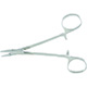 MILTEX HALSEY Needle Holder, 5-1/4" (132mm), Serrated Jaws. MFID: 8D-36