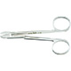 MILTEX Wire Cutting Scissors, 4-3/4" (119mm), straight, one serrated blade. MFID: 9-120