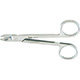 MILTEX Wire Cutting Scissors, 4-3/8" (110mm), Curved, Smooth Blades. MFID: 9D-135