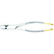 MILTEX 17TC Extracting Forceps, Serrated carbide beaks. MFID: DEF17TC