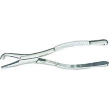 MILTEX 222 Extracting Forceps, Lower Molars. MFID: DEF222