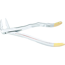 MILTEX 859TC Extracting Forceps, serrated, carbide beaks. MFID: DEF859TC