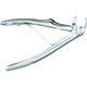 MILTEX Veterinary Extracting Forceps: Lower Root, Universal, Mini, 4 1/4". MFID: DEFB