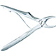 MILTEX Veterinary Extracting Forceps: Upper Front, Mini, 4 1/4". MFID: DEFE