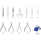 MILTEX Podiatry Toe Nail Removal Instrument Setup. MFID: IS126