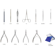 MILTEX Podiatry Toe Nail Removal Instrument Setup. MFID: IS126