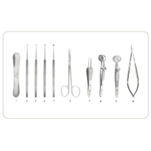 MILTEX Chalazion Surgery Instrument Setup. MFID: IS138