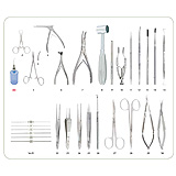 MILTEX Lacrimal Surgery Instrument Setup. MFID: IS140