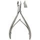 MeisterHand Tissue & Cuticle Nipper, 4" (101mm), convex jaws. MFID: MH40-245-SS