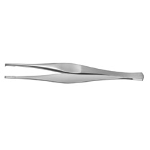 PADGETT LANES Dissecting Forceps, 6-3/4" (173mm), 2 x 3 Teeth, Serrated Jaws. MFID: PM-0322