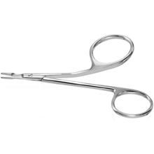 PADGETT Foster Scissors & Needle Holder, 4-1/8" (106mm), Straight. MFID: PM-0438