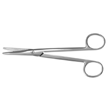 PADGETT Mayo Scissor, Curved, Blunt, Beveled Blade, Length= 8-1/2" (216 mm). MFID: PM-0474