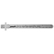 MILTEX Ruler 6" (150mm), graduated in mm and inches, With Pocket Clip. MFID: PM-0676