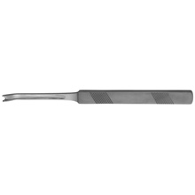 PADGETT Giunta Double Guarded Osteotome, Curved, Length= 7" (178 mm), Width= 4 mm. MFID: PM-1632