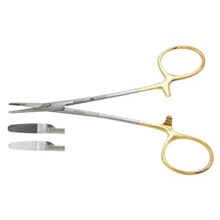 PADGETT Olsen-Hegar Needle Holder, 5-3/4" (146mm), Tungsten Carbide, Serrated Jaws. MFID: PM-2160