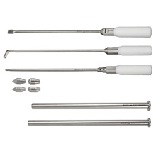 PADGETT Transumbilical Breast Augmentation (TUBA) Set, Includes 5 complete instruments. MFID: PM-21970