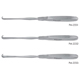 PADGETT Obwegeser Mandibular Periosteal Stripper, 8" (203mm), 5mm Tip, J-hook. MFID: PM-2231