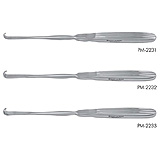 PADGETT Obwegeser Mandibular Periosteal Stripper, 8" (203mm), 5mm Tip, J-hook. MFID: PM-2231