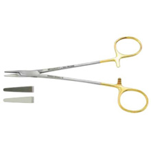 PADGETT Crile-Wood Needle Holder, Tungsten Carbide, Curved, Serrated Jaws, Length= 7" (178 mm). MFID: PM-2321