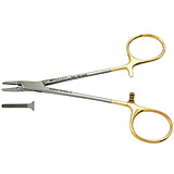 PADGETT Ryder Needle Holder, Tungsten Carbide, Serrated Jaws, Length= 5" (127 mm). MFID: PM-2406