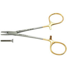 PADGETT Ryder Needle Holder, Tungsten Carbide, Serrated Jaws, Length= 5" (127 mm). MFID: PM-2406