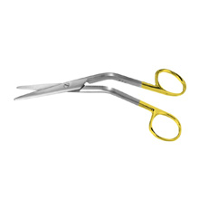 PADGETT Cottle Dorsal Scissors, Tungsten Carbide, Angled, Length= 6" (152 mm). MFID: PM-2835