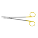 PADGETT Davis Scissors, Tungsten Carbide, Sharp, Curved, 1 Serrated Blade, Length= 7" (178 mm). MFID: PM-2946