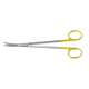PADGETT Kaye Rhytidectomy (Face Lift) Scissors, 7" (179mm), Curved, Tungsten Carbide, One Serrated Blade. MFID: PM-29765