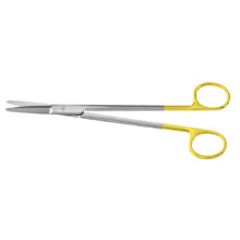 PADGETT Gorney Face Lift Scissors, Saber-Back, Tungsten Carbide, Straight, 1 Serrated Blade, Length= 7-1/4" (184 mm). MFID: PM-2991