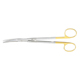 PADGETT Gorney Face Lift Scissors, Saber-Back, Tungsten Carbide, Curved, 1 Serrated Blade, Length= 7-1/4" (184 mm). MFID: PM-2992