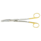 PADGETT Gorney-Freeman Scissors, Saber-Back, Tungsten Carbide, Curved, 1 Serrated Blade, Length= 7-1/4" (184 mm). MFID: PM-2994