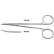 PADGETT Thomas Iris Scissors, Straight, Delicate, Semi-Sharp, Length= 4-1/2" (114 mm). MFID: PM-3100