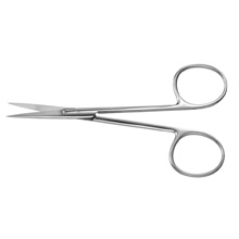 PADGETT Dahlgren Iris Scissors, Straight, Sharp, Length= 4-1/8" (105 mm). MFID: PM-4200