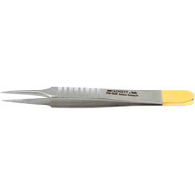 PADGETT Jeweler's Forceps #4, Diamond Dust, Length= 4" (102 mm). MFID: PM-4698