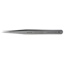 PADGETT Micro Forceps (Jeweler's Forceps), Style 26-SA, Fine Points, Length= 5-1/4" (133 mm). MFID: PM-4749